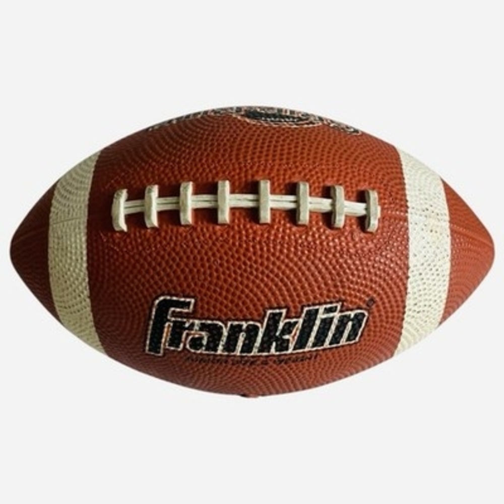 Franklin Sports Junior Rubber Football Grip-Rite Youth Size & Weight VG